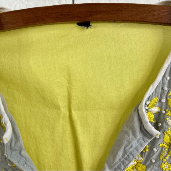 KAS New York Embroidered Beaded Pocket Tunic - Picture 10 of 10